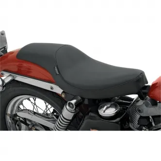 Drag Specialties Black Smooth Predator Seat For 57-78 XL Models (0804-0319)