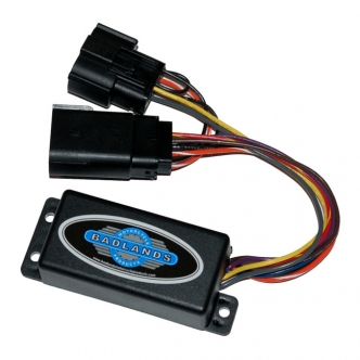 Badlands Illuminator Run-Turn-Brake Module, With Built-In Load Equalizer, Plug-In For 2008-2011 FXCW/C Rockers Models (ILL-01-R)