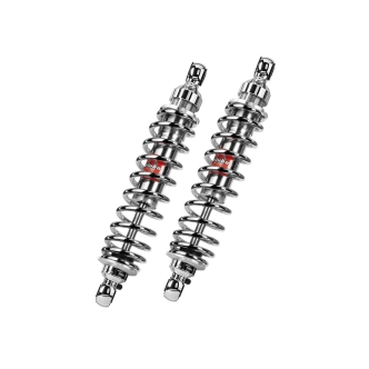 Bitubo WME Series Shocks 12 Inch (305mm) in Chrome Body & Black Springs For 1991-1992 FXD, FXDB & FXDC, 2001-2005 FXDL, 2006-2017 FXDB, FXDF & FXDL Models (758263)