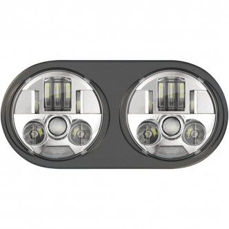 Custom Dynamics Chrome ProBeam LED Headlamp For 1998-2013 Road Glide Models (PB-RG13-C)