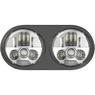 Custom Dynamics Chrome ProBeam LED Headlamp For 1998-2013 Road Glide Models (PB-RG13-C)