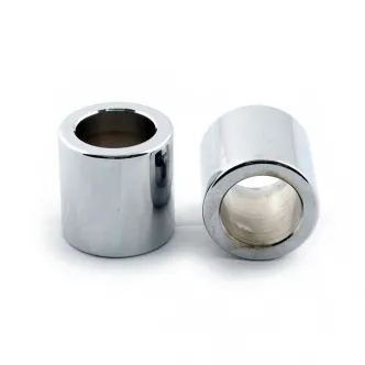 Paughco 1 Inch Axle Spacer in Chrome Finish, 1-3/4 Inch Length (ARM567419)