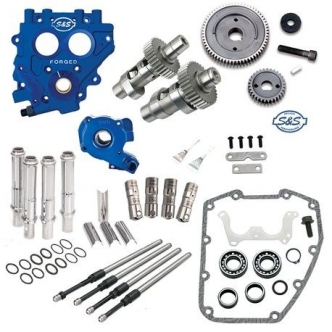 S&S Easy Start Gear Drive Cam Chest Kit for 1999-06 HD Big Twins (except '06 Dyna) 585GE. 0.585 Inch Lift (310-0813)