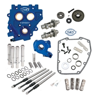 S&S Easy Start Gear Drive Cam Chest Kit For 2007-17 HD Big Twin And 06 Dyna 551GE. 0.551 Inch Lift (310-0815)