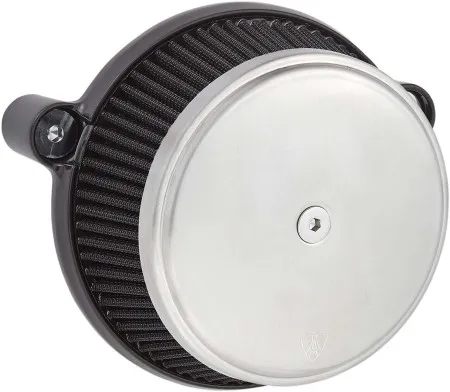 Arlen Ness Slot Track Stage 1 Big Sucker Air Cleaner Kit In Chrome For Harley Davidson 2018-2023 Softail & 2017-2023 Touring Models (18-344)