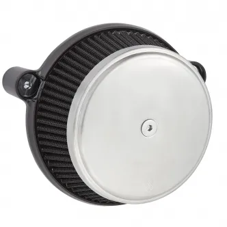 Arlen Ness Slot Track Stage 1 Big Sucker Air Cleaner Kit In Chrome For Harley Davidson 2018-2023 Softail & 2017-2023 Touring Models (18-344)
