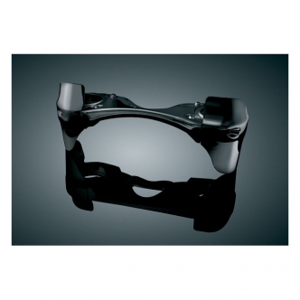 Kuryakyn Fork Brace Gen. 2 For Honda 2001-2013 GL1800 & F6B Motorcycles (Except Airbag Models) In Gloss Black Finish (7349)