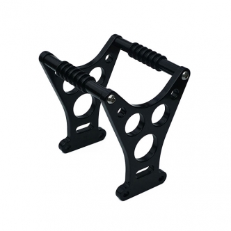 Kustom Tech Dragster Line Fork Brace In Black Finish For Harley Davidson 1982-1984 -FXWG, 1993-2005 FXDWG & 1984-2015 FX Motorcycles (14-207)