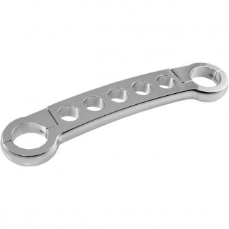 Custom Cycle Engineering Wide Glide Tweek Bar In Chrome Finish For 41mm Fork Tubes For Wide Glide Front Ends (2406-8002)