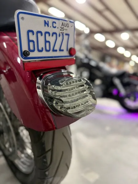 Custom Dynamics Probeam Low Profile LED Taillight Without Window in Smoked Finish For 1999-2017 Dyna, 2005-2020 Touring, 1999-2020 Softail, 1999-2020 Sportster Models (PB-TL-LP-S)