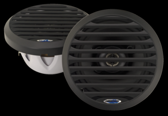 Zodiac Aquatic Waterproof Full Range Co-Axial 6 1/2 Inch Speaker Set, 2x50 Watt RMS (Max. 200 Watt Total) (747977)