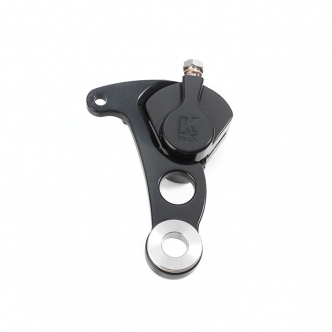 Kustom Tech Springer 2 Piston Caliper & Bracket 8.5'' For Right Side In Black Finish (03-122)