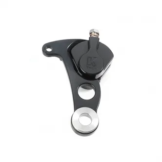 Kustom Tech Springer 2 Piston Caliper & Bracket 8.5'' For Right Side In Black Finish (03-122)