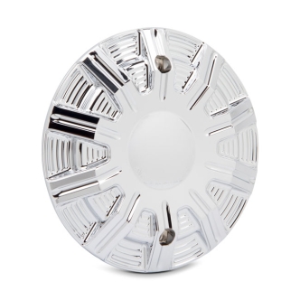 Arlen Ness 10-Gauge Clutch Cover In Chrome Finish For 2015-2018 Indian Scout Models (I-1173)