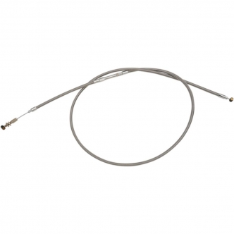 Barnett Clutch Cable, Standard Length in Stainless Steel Finish For 2014-2018 Indian Scout Models (102-40-10005)