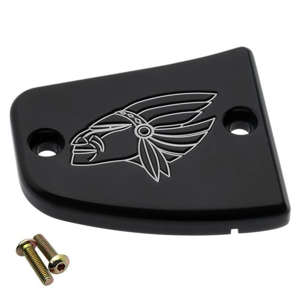 Joker Machine Front Master Cylinder Warrior Cover in Black Finish For