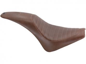 Roland Sands Design Brown 2-Up Scout Boss Seat For Indian 2015-2022 Scout Models (76987)
