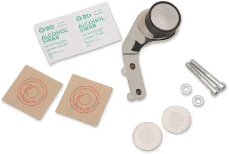 Klock Werks Device Mount IOMOUNTS Left in Chrome Finish For 2015-2017 Indian Scout Models (KW05-01-0409-LC)