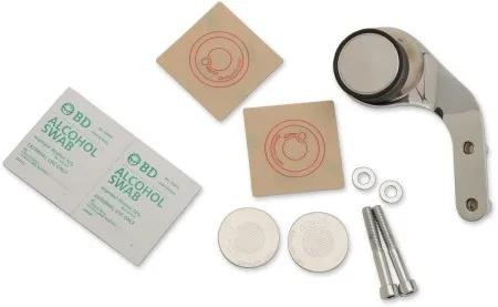 Klock Werks Right Device Mount IOMOUNTS in Chrome Finish For 2015-2017 Indian Scout Models (KW05-01-0409-RC)