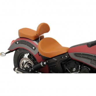 Drag Specialties Brown Smooth Sissy Bar Pad For 2015-2019 Indian Scout And Scout Sixty Models (0822-0316)