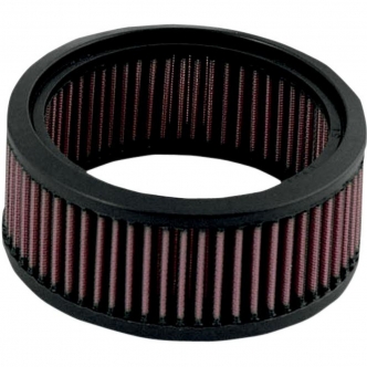 K&N Air Filter Replacement in Black Finish For Indian Models (E-3971)