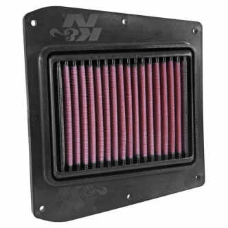 K&N Air Filter Replacement in Black Finish For 2015-2016 Indian Scout Models (PL-1115)