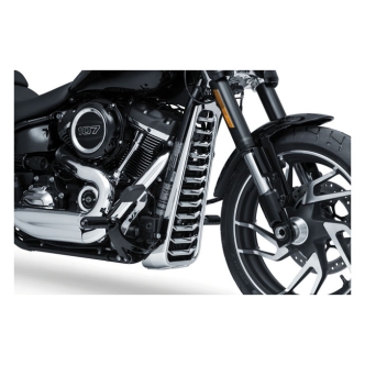 Kuryakyn Precision Chin Spoiler In Chrome Finish For Harley Davidson 2018-2023 Softail Motorcycles (Except FXDRS) (6464)