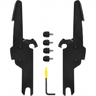 Memphis Shades Batwing Trigger-lock Kit In Black Finish For HD Touring Models (MEB2041)