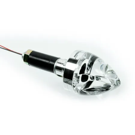 Motogadget M-Blaze Cone Handlebar Left Turn Signal In Polished (6001013)