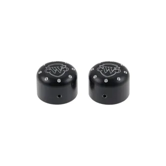 Cult Werk Front Axle Cover Kit With Milling For Various Harley Davidson Motorcycles (HD-UNI035)