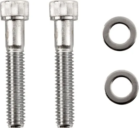 Drag Specialties Knurled Starter Bolt Kit Allen Head Chrome For 2017-2023 All M8 Models (MK781)