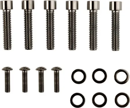 Drag Specialties Handlebar Controls Bolt Kit Smooth Socket Head Black For 2017-2020 FLHT/FLHR/FLHX/FLTRX/FLTRU Models (MK784SBK)
