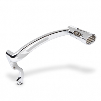 Arlen Ness Deep Cut Heel Shift Arm In Chrome Finish For 2014-2018 Indian Chief Motorcycles (Excludes Scouts) (I-1907)