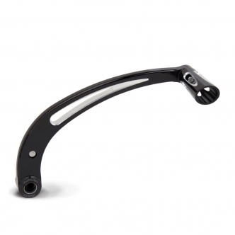 Arlen Ness Deep Cut Heel Brake Arm In Black Finish For 2014-2022 Indian Chief Motorcycles (Excludes Scouts) (I-1904)