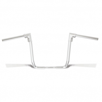 Arlen Ness 12 Inch Modular Adjustable 1 1/4 Inch Handlebar In Chrome Finish For 2014-2017 Indian Chieftain (Non-Navigation Models Only) (I-1811)