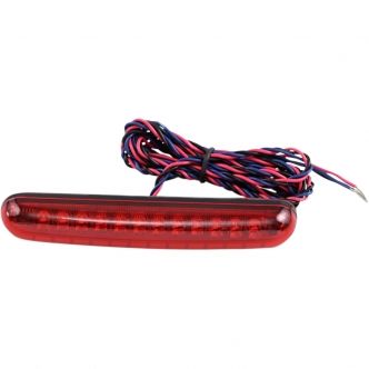 Custom Dynamics LED Light Bar Sequential Light Bar With Flashing Brake Alert Red Lenses (LB02)