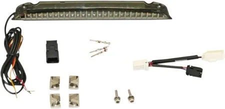 Custom Dynamics Light Luggage Rack With Smoke Lens and Black Housing (CD-LR-03-S)