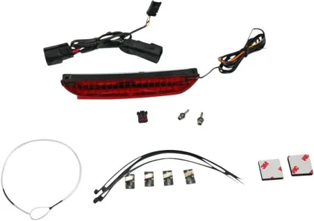 Custom Dynamics Light Luggage Rack With Red Lens 5mm LEDs (CD-LR-05-R)
