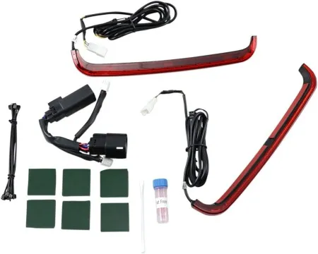 Custom Dynamics Standard Low Profile Bagz Saddle Bag Light For Harley Davidson 2010-2013 Street Glide & Road Glide Custom Models (CD-LP-SS6-R)