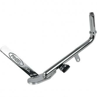 Pingel 2 Inch Lowered Kickstand in Chrome Finish For 2007-2020 Touring Models (62252)