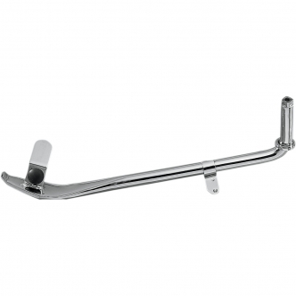 Drag Specialties Standard Size Flat Bottom Kickstand 11 Inch Length in Chrome Finish For 1989-1999 FXST/FLST Models (055030-BC618)