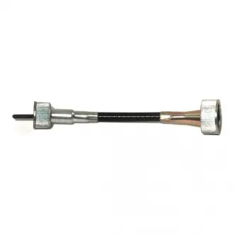 Barnett Speedo Cable 36 Inch Metal 5/8-18 Thread, Transmission Drive in Bare Metal Finish For 1962-1980 FL, 1971-1972 FX, 1980-1983 FXWG Models (ARM130075)