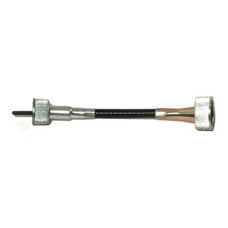 Barnett Speedo Cable 46 Inch Metal 5/8-18 Thread, Transmission Drive For 1962-1980 FL, 1971-1972 FX, 1980-1983 FXWG Models (101-30-61002BAREMETAL)
