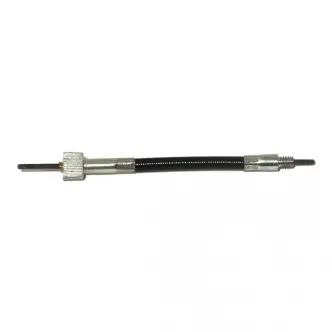 Barnett Speedo Cable 40 Inch 12-1mm Thread, Front Wheel in Black Finish For 1981-1984 FL, 1987-1995 FLTC, FLHS, FLST (Stock Length =36 Inch) Models (ARM820075)