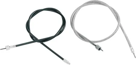 Drag Specialties Speedo Cable 40 Inch in Black Vinyl Finish For 1997-1998 Touring, 1987-1994 FXR, 1981-1982 & 1984-1994 Softail, 1975-1982 FX/FXE, 1983-1985 Sportster Models (4390100B)