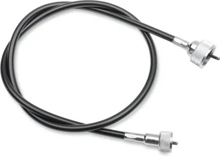 Drag Specialties Speedo Cable 35 Inch in Black Vinyl Finish For 1980-1983 FXWG, 1971-1972 FX, 1957-1972 XL, XLH Models (4390300B)
