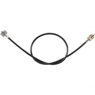 Drag Specialties Speedo Cable 31 Inch in Black Vinyl Finish For 1948-1961 FL, 1936-1947 Knucklehead Models (4390600B)