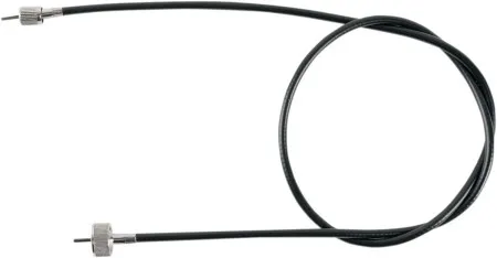 Drag Specialties Speedo Cable 49 Inch in Black Vinyl Finish For Mini Speedo And 12mm Speedo Heads (4391000B)