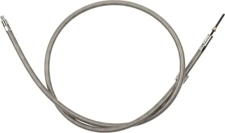 Drag Specialties Speedo Cable 40 Inch in Stainless Steel Finish For 1980-1995 Touring, 1982-1983 FXR/S, 1979-1982 XLS Models (5390700B)