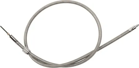 Drag Specialties Speedo Cable 35 Inch in Stainless Steel Finish For 1981-1984 FLH, 1987-1988 FLHS, 1987 FLT/C, 1986-1995 FLST/C, FLSTN, FLSTF Models (5391300B)